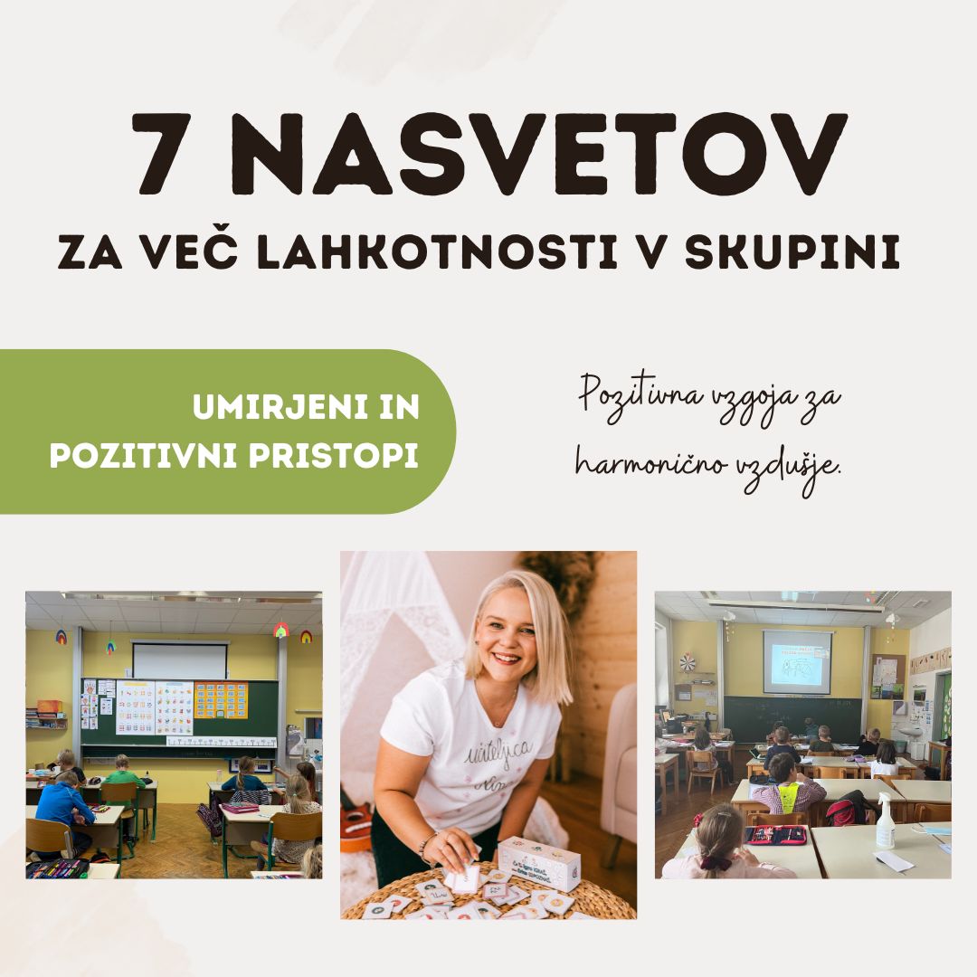 7 NASVETOV ZA VEČ LAHKOTNOSTI V SKUPINI